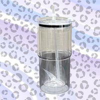 Image 2 of 32OZ ACRYLIC TRAVEL SNOWGLOBE