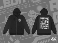 ‘THE FUTURIST’ zipper jacket