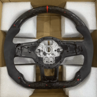 Image 1 of Forged Carbon Fibre Steering Wheel
