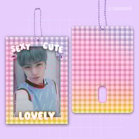 PRE-ORDER || LOVELY Photocard Holder | KEYCHAIN