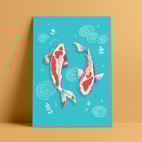 Image 1 of Koi - Print 30x40 cm