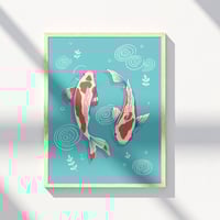 Image 3 of Koi - Print 30x40 cm