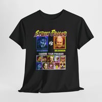 Image 1 of Street Frasier mashup Unisex Heavy Cotton Tee Black
