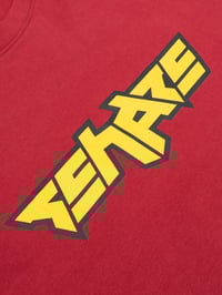 Image 2 of Senate "Metal" Logo Heavyweight Tee - BRICK RED