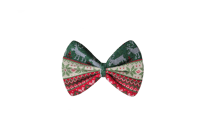 Christmas Nordic Sweater Bow