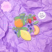 Fruit Salad Clear Sticker