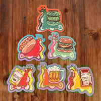 Snail Cookout Sticker Pack