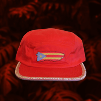 Image 1 of PR Flag Hat - Red