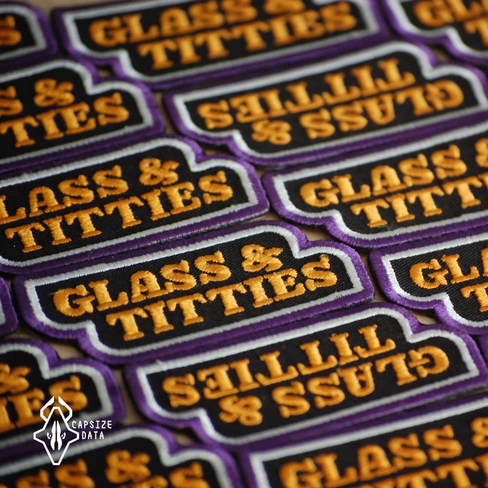 Image of GLASS & TITTIES PATCH