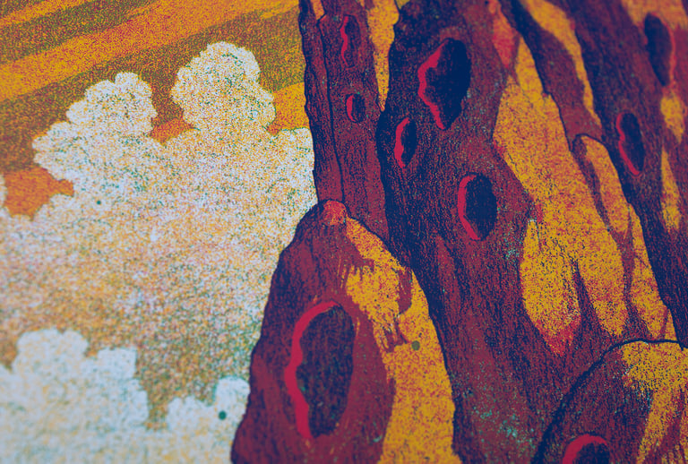 Bombino // Screenprinted Gig poster Image 4