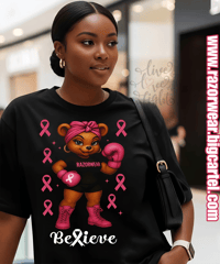 Breast Cancer Bear Tee