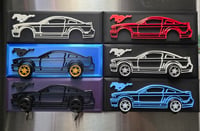 S197 '05-'10 Mustang 3D Printed Car Keychains