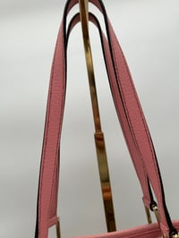 Image 4 of Gucci GG Canvas Eclipse Pink Leather Tote Bag