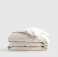Image 1 of QUINCE- BAMBOO Duvet Cover Cali/King- Sand 