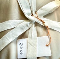 Image 4 of QUINCE- BAMBOO Duvet Cover Cali/King- Sand 