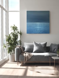 Image 2 of Full Moon, 100x100cm