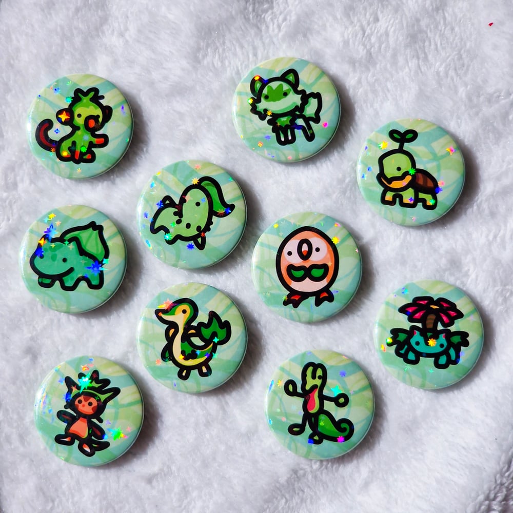 Image of !! NEW !! Pokemon Holo Badges