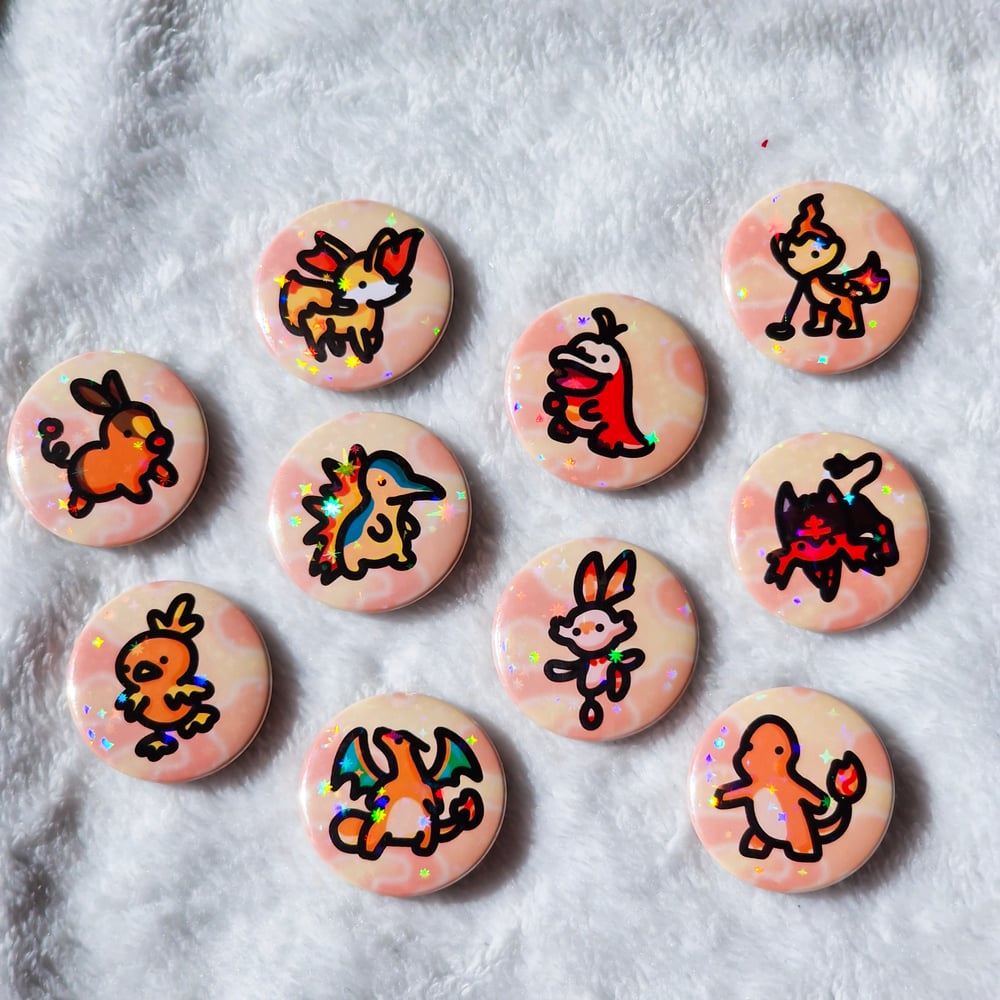 Image of !! NEW !! Pokemon Holo Badges