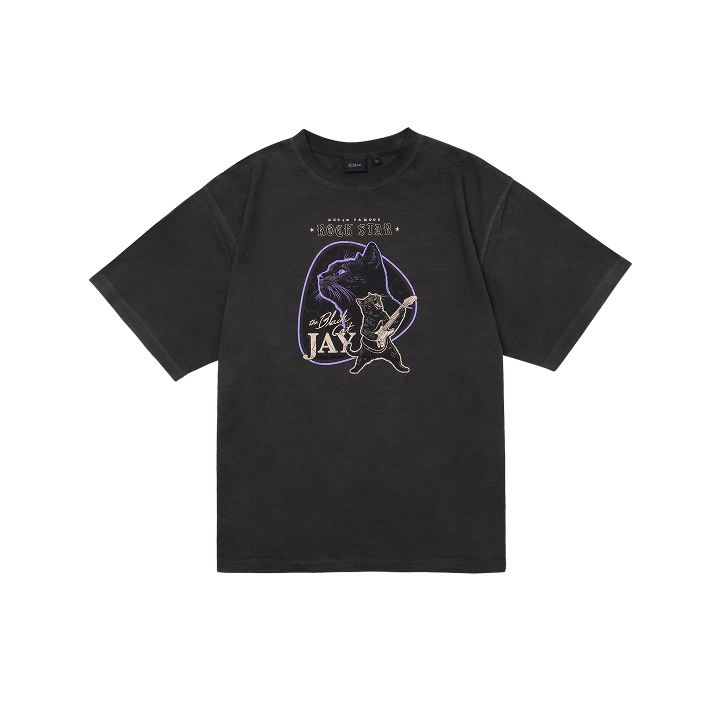 Image of [PRE-ORDER] Enhypen Jay’s Family T-Shirt Black