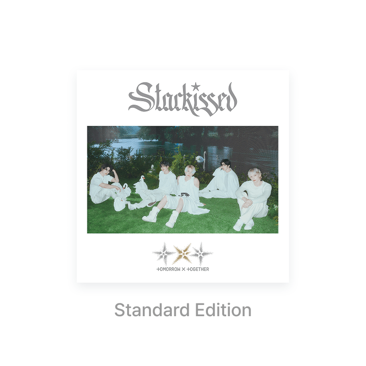 Image of [PRE-ORDER] TXT JP 3rd Album ‘Starkissed’ (Standard Edition) + Weverse Shop POBs
