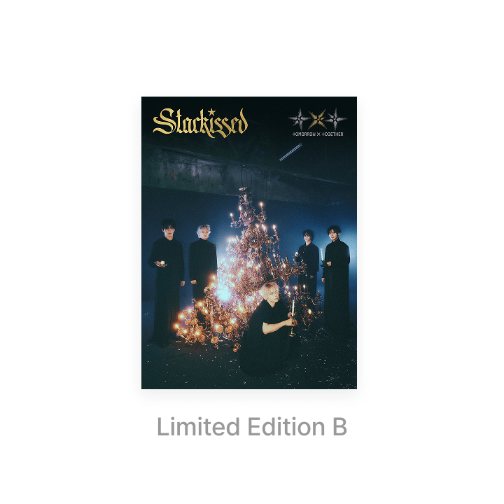 Image of [PRE-ORDER] TXT JP 3rd Album ‘Starkissed’ (Limited Edition B) + Weverse Shop POBs