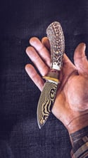 Cuchillo El Buen Samaritano, damasco