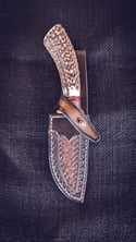 Cuchillo El Buen Samaritano, damasco