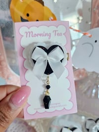 Image 2 of Loveliest Coffin Hair Clips