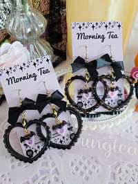 Dark Heart Earring