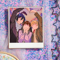 Image 3 of Stray God Trio hard enamel pin