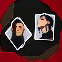 Image 1 of STICKERS -  Marcin fantasy AU (E39)
