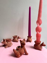 Image 5 of Clay Animal Candle Stands