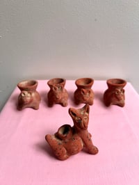 Image 6 of Clay Animal Candle Stands