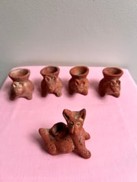 Image 8 of Clay Animal Candle Stands