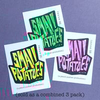 3 pack - Small Potatoes Zine Issues 1-3