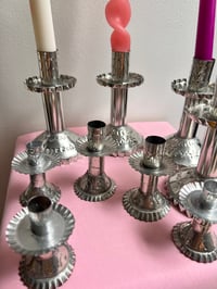 Image 1 of Tin Candle Stands