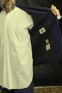 Image 12 of  Twist Jacket - Italian Navy grey Stripe 