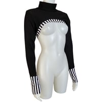 Image 1 of Virgo Long Sleeve Crop Shrug (Femme-Cut)