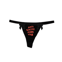 Image 4 of ANTI      SOCIAL        STAR        THONG      