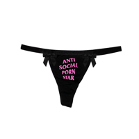 Image 3 of ANTI      SOCIAL        STAR        THONG      