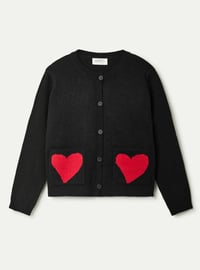 Image 6 of Cárdigan jacquard con estampado Heart Attack Small