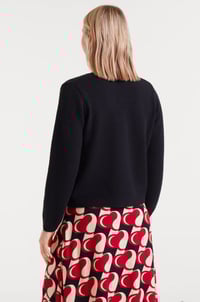 Image 5 of Cárdigan jacquard con estampado Heart Attack Small