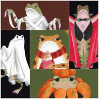 Image 2 of Complete Set of all 22 Frog Prints
