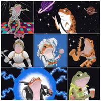 Image 4 of Complete Set of all 22 Frog Prints