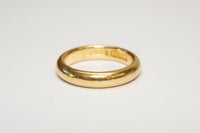 Image 6 of Antique 22k Yellow Gold Wedding Band 