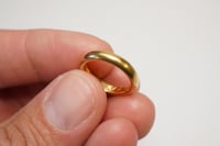 Image 9 of Antique 22k Yellow Gold Wedding Band 