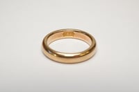 Image 2 of Antique 14k Yellow Gold Wedding Band
