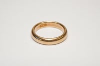 Image 5 of Antique 14k Yellow Gold Wedding Band