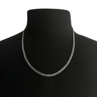 Image 1 of .925 Italian Silver Chain Necklace