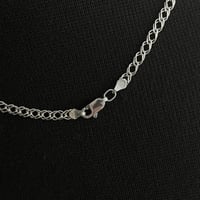Image 2 of .925 Italian Silver Chain Necklace